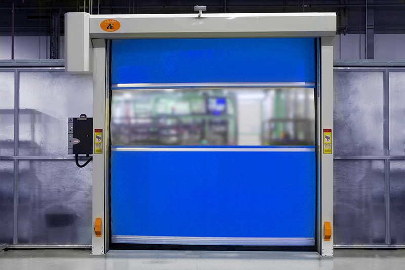 Pvc high speed rolling door