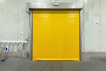 Freeze room pvc high speed door