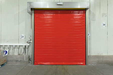 Freeze room pvc high speed door 图2