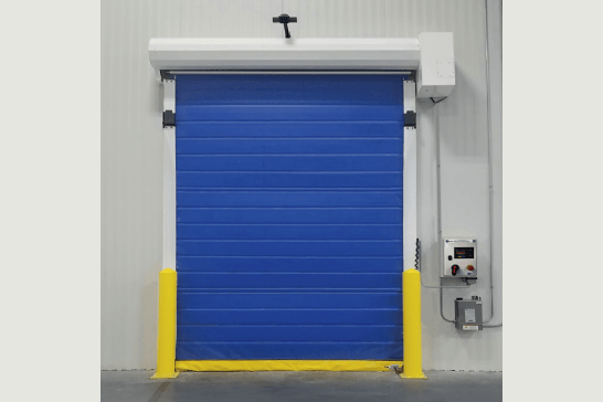 Freeze room pvc high speed door 图4