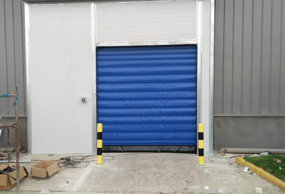 Freeze room pvc high speed door 图3